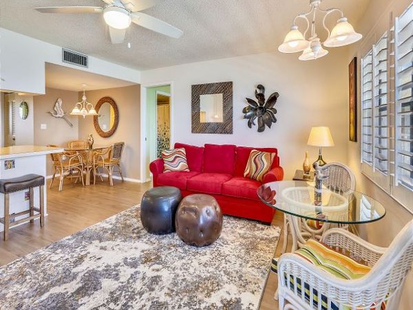 On Beach Treasure Island Vacation Condo Two Bedroom