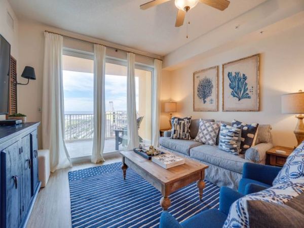 Walk to Beach Panama City Vacation Condo Three bedroom
