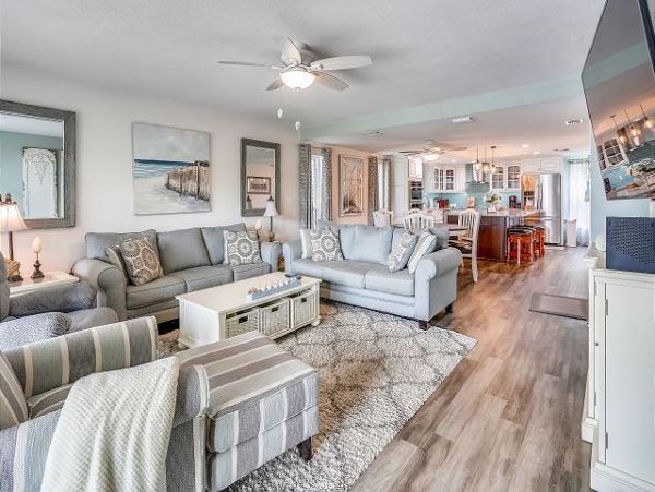 Treasure Island Vacation Condo Gulf Views Two Bedroom