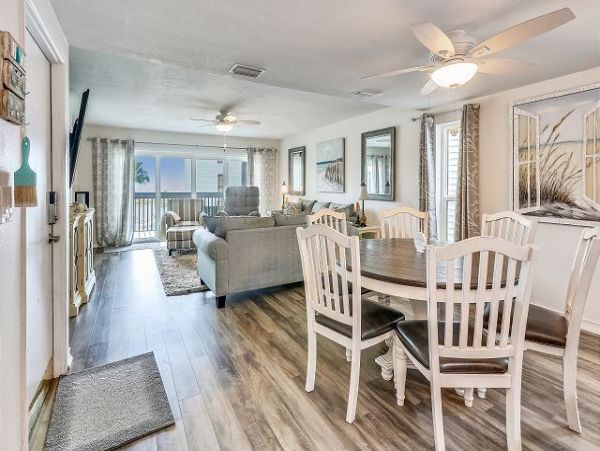Treasure Island Vacation Condo Gulf Views Two Bedroom