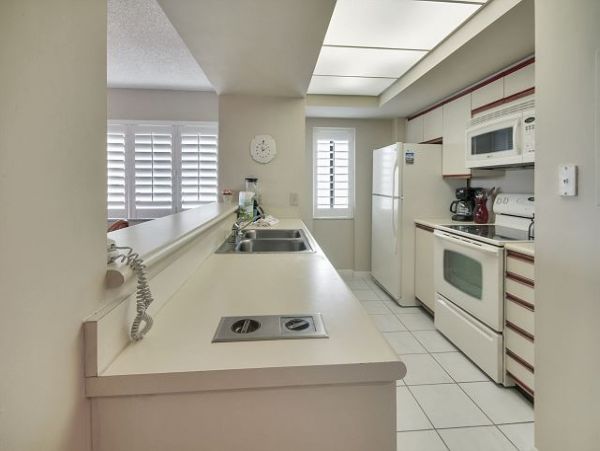 Treasure Island Two Bedroom Vacation Condo with Gulf Views