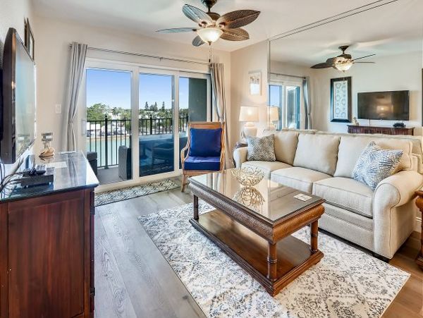 Treasure Island Beachfront Condo Luxury Oceanfront Vacation Rental with Pool & Bay Views