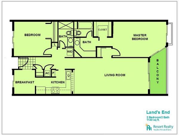2 Bedroom Condo with easy access to the Bay & Beach