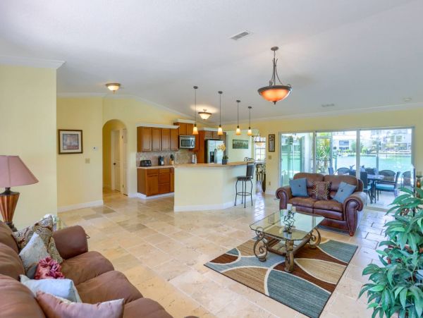 Canal-front Pool Vacation Home in Clearwater Sleeps 6
