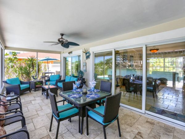 Canal-front Pool Vacation Home in Clearwater Sleeps 6