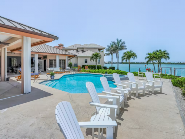 Bay Front Luxury Pool Residence in Marco Island 4 Bedrooms