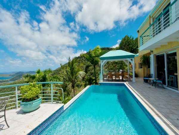 Beautiful Views St. John Vacation Pool Villa Six Bedroom