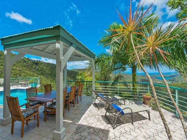 Beautiful Views St. John Vacation Pool Villa Six Bedroom