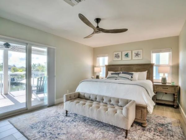 Fort Myers Beach Canal Front Five Bedroom Rental Home
