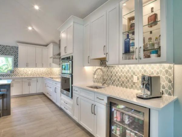 Fort Myers Beach Canal Front Five Bedroom Rental Home