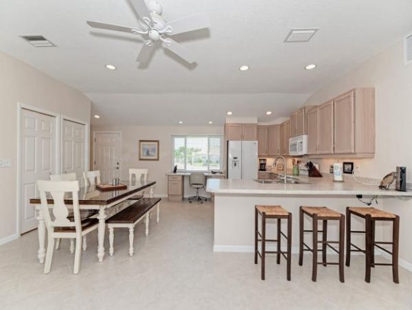 Canal Front Two Bedroom Vacation Home in Siesta Key