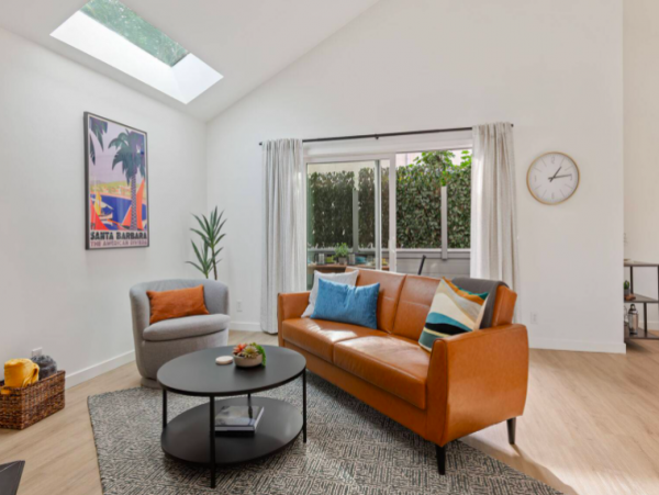 Renovated Two Bedroom Townhome walking distance to State Street, West Beach, The Harbor and the Funk