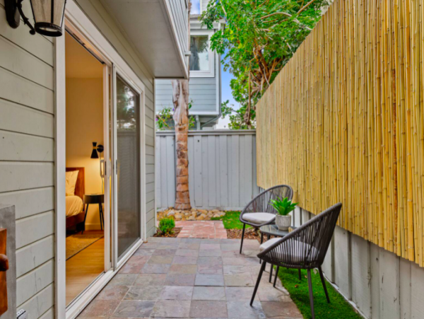 Renovated Two Bedroom Townhome walking distance to State Street, West Beach, The Harbor and the Funk