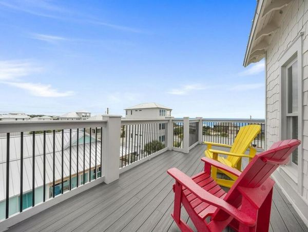 Gulf Views Santa Rosa Beach Vacation Pool Home Five Bedroom