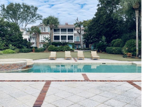 Oceanfront Vacation Home in St. Simons Island with Pool