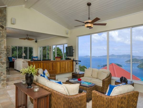 Ocean Views Vacation Pool Home in St. John Four Bedroom