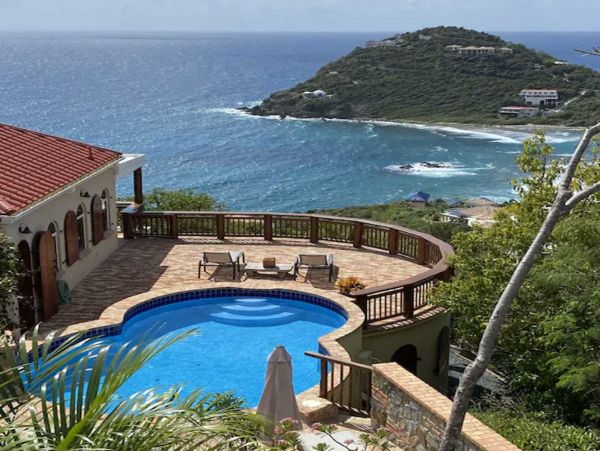 St. John 3 Bedroom Villa with Views & Pool