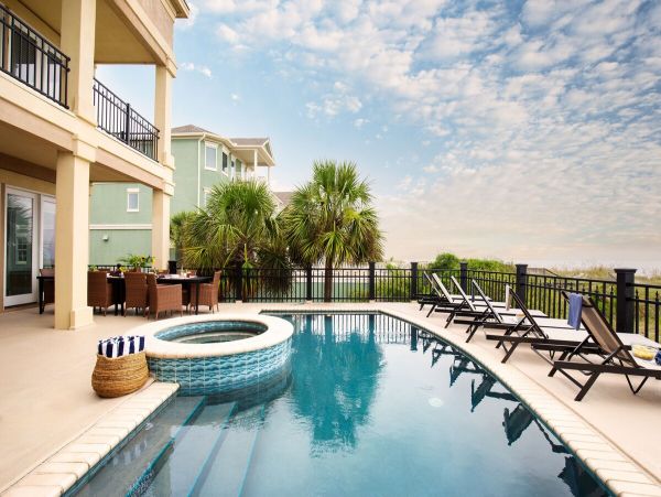 On Beach Hilton Head Vacation Home Six Bedroom