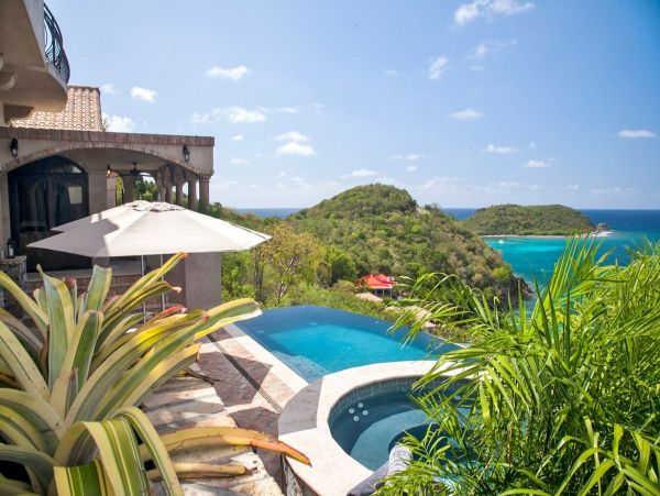 Luxury St. John Vacation Pool Villa Five Bedrooms Ocean View
