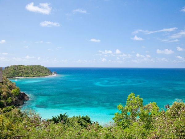 Luxury St. John Vacation Pool Villa Five Bedrooms Ocean View