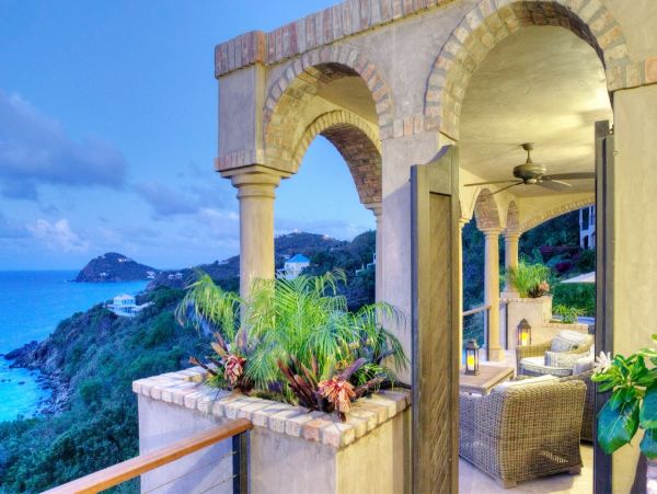 Luxury St. John Vacation Pool Villa Five Bedrooms Ocean View