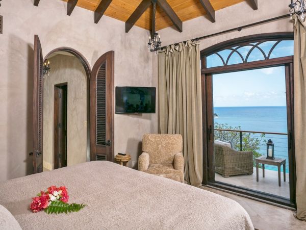 Luxury St. John Vacation Pool Villa Five Bedrooms Ocean View