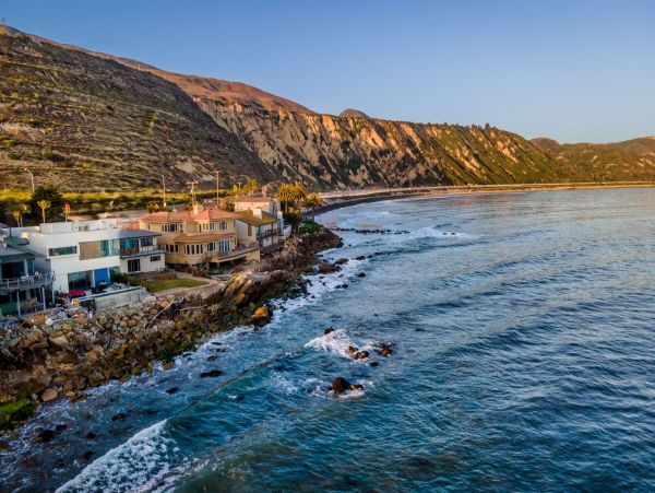Oceanfront Summerland Three Bedroom Home with Pool