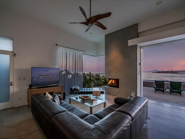 Oceanfront Summerland Three Bedroom Home with Pool