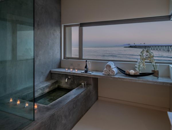 Oceanfront Summerland Three Bedroom Home with Pool