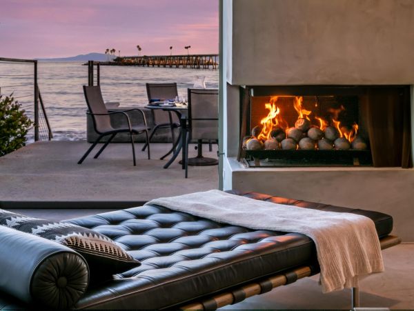 Oceanfront Summerland Three Bedroom Home with Pool
