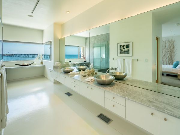 Oceanfront Summerland Three Bedroom Home with Pool