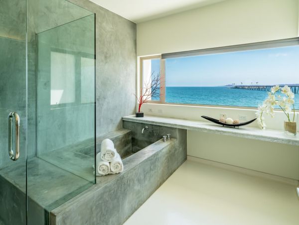 Oceanfront Summerland Three Bedroom Home with Pool