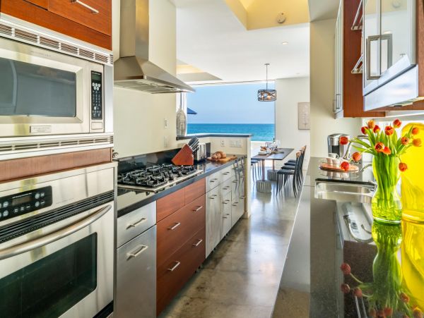 Oceanfront Summerland Three Bedroom Home with Pool