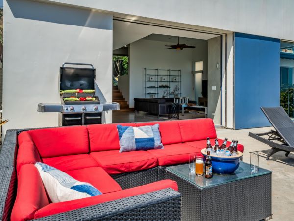 Oceanfront Summerland Three Bedroom Home with Pool