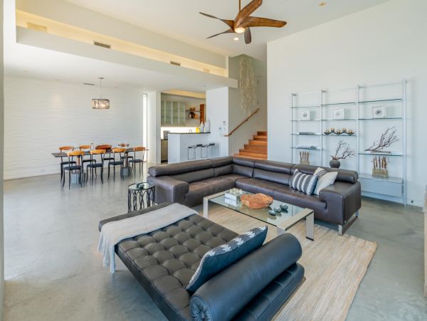 Oceanfront Summerland Three Bedroom Home with Pool