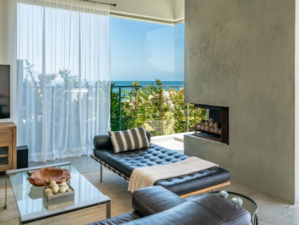 Oceanfront Summerland Three Bedroom Home with Pool