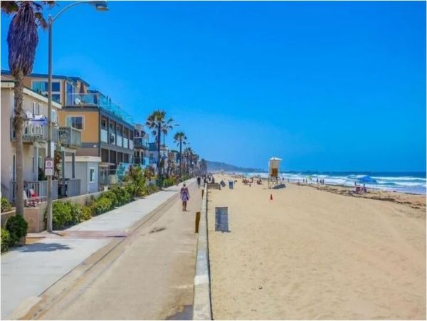 Ocean Views Mission Beach Vacation Townhome Three Bedroom