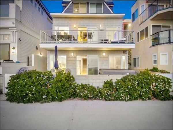 Ocean Views Mission Beach Vacation Townhome Three Bedroom