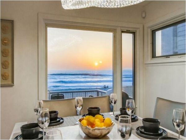 Ocean Views Mission Beach Vacation Townhome Three Bedroom