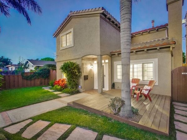 Walk to Beach Encinitas Vacation Home Three Bedroom