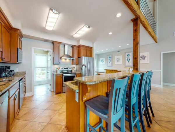 Beachfront 9 Bedroom Vacation Rental in Orange Beach