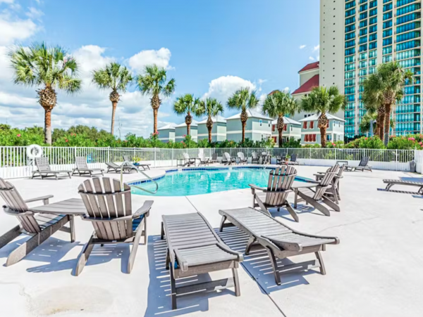 Orange Beach 8 Bedroom Home with Shared Pool & Grill Sleeps 20