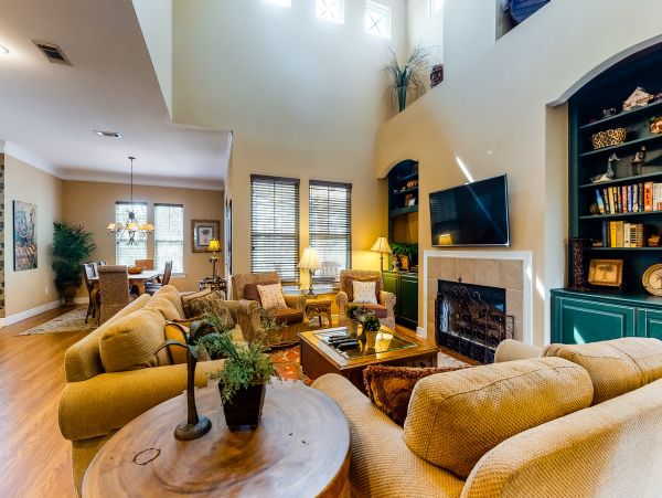 Luxurious four bedroom home near the beach with resort amenities