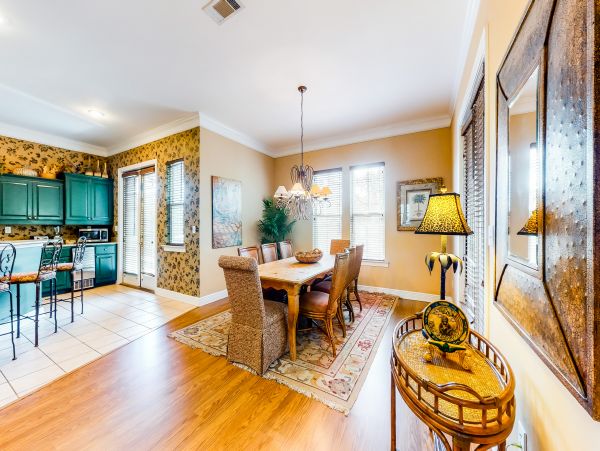 Luxurious four bedroom home near the beach with resort amenities
