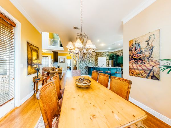 Luxurious four bedroom home near the beach with resort amenities