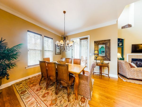 Luxurious four bedroom home near the beach with resort amenities