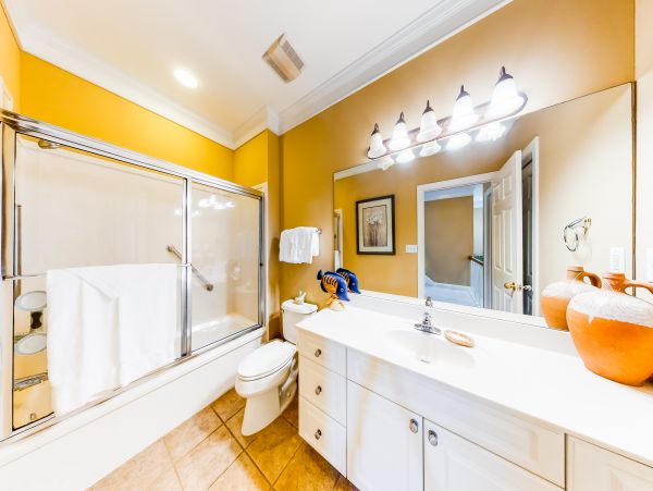 Luxurious four bedroom home near the beach with resort amenities