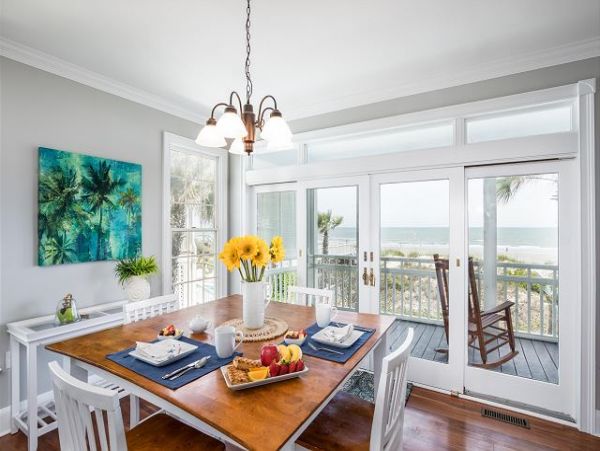 Isle of Palms Four Bedroom Home Beach View Sleeps 10