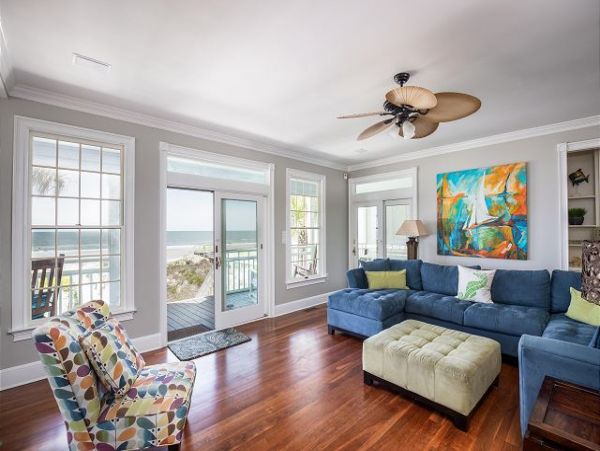 Isle of Palms Four Bedroom Home Beach View Sleeps 10