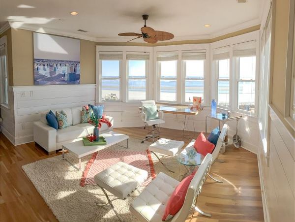 Isle of Palms Six Bedroom Home with Full Ocean View